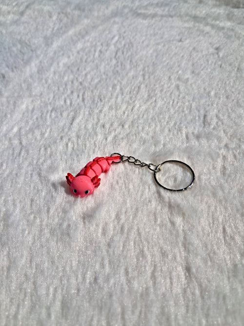 Axolotl Fidget Sleutelhanger