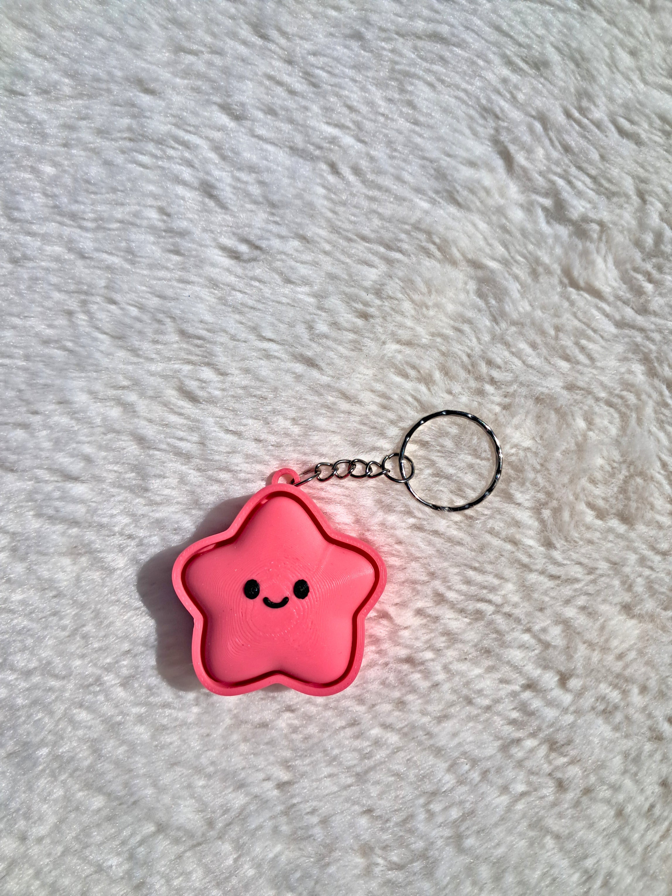Ster Fidget Clicker Sleutelhanger