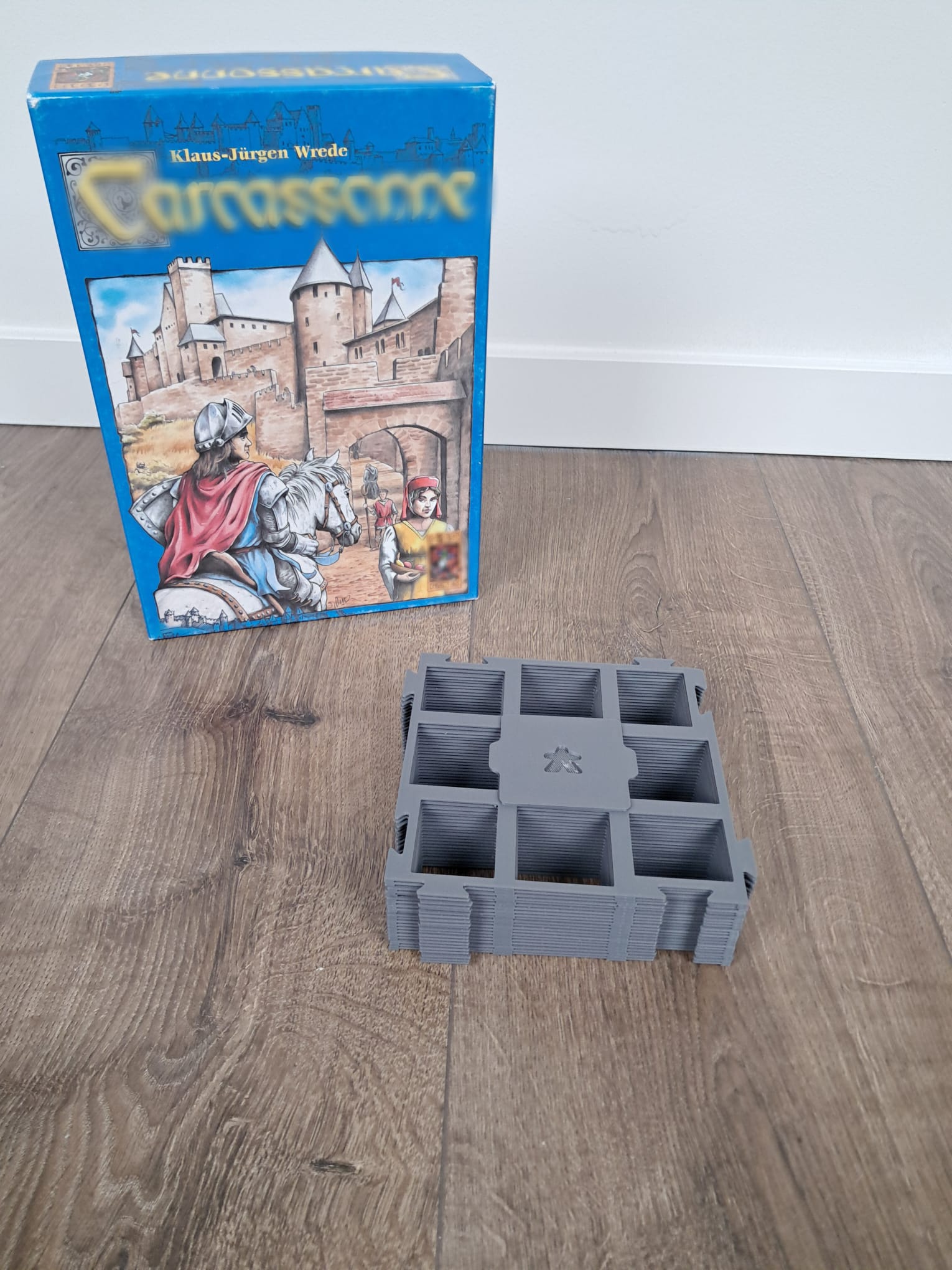 Raster voor Carcassonne-tegels