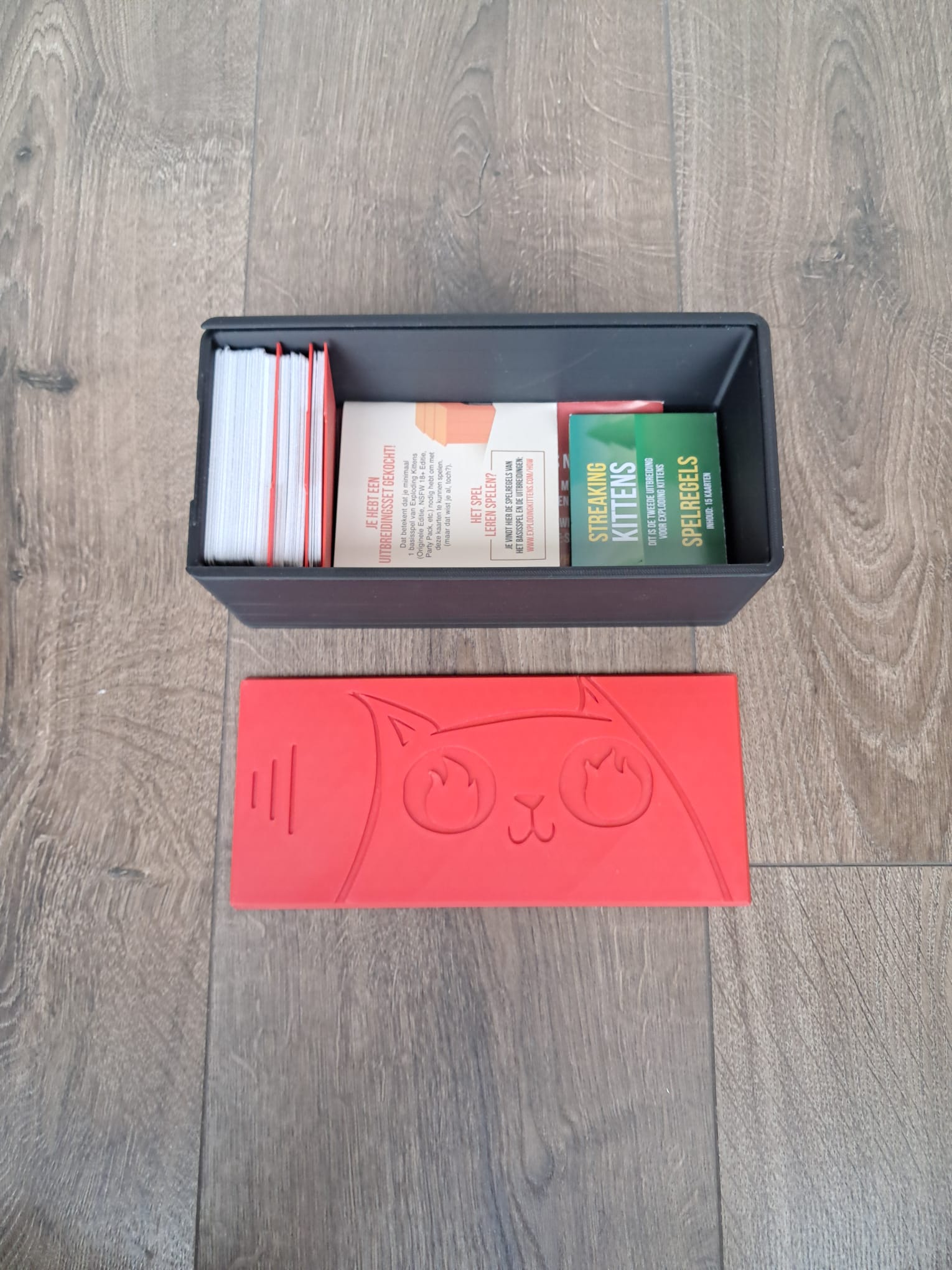 Kaartenopbergdoos geschikt voor Exploding Kittens