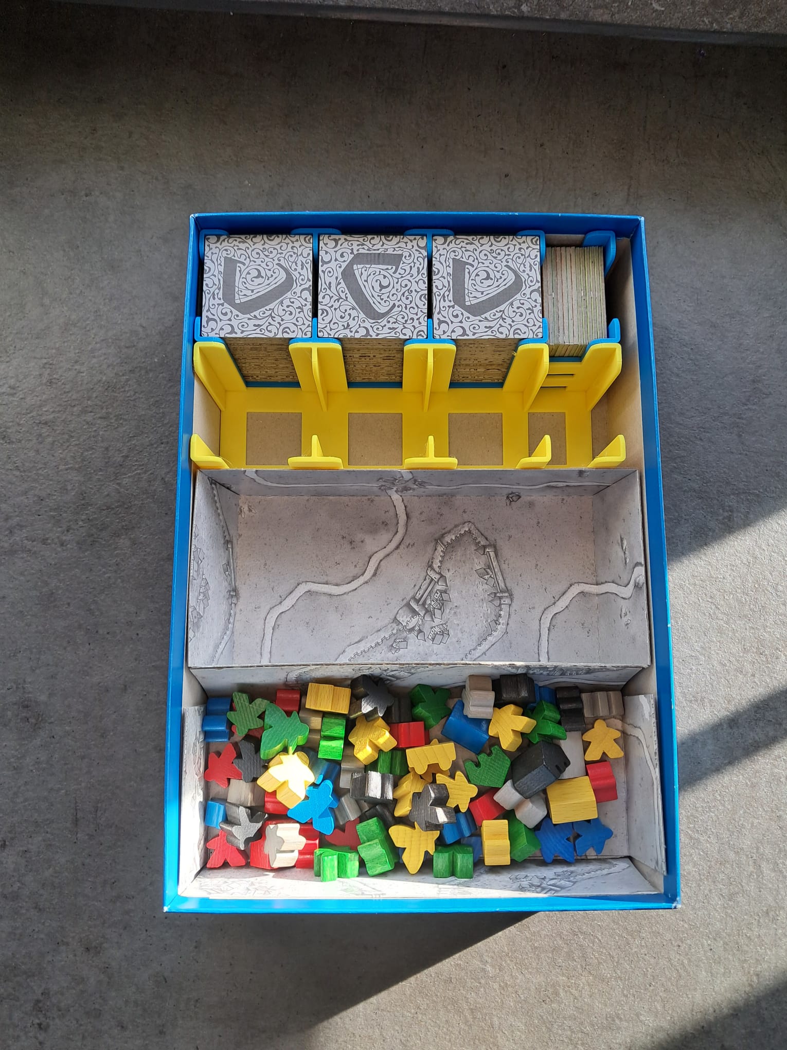 Tegelhouder voor Carcassonne