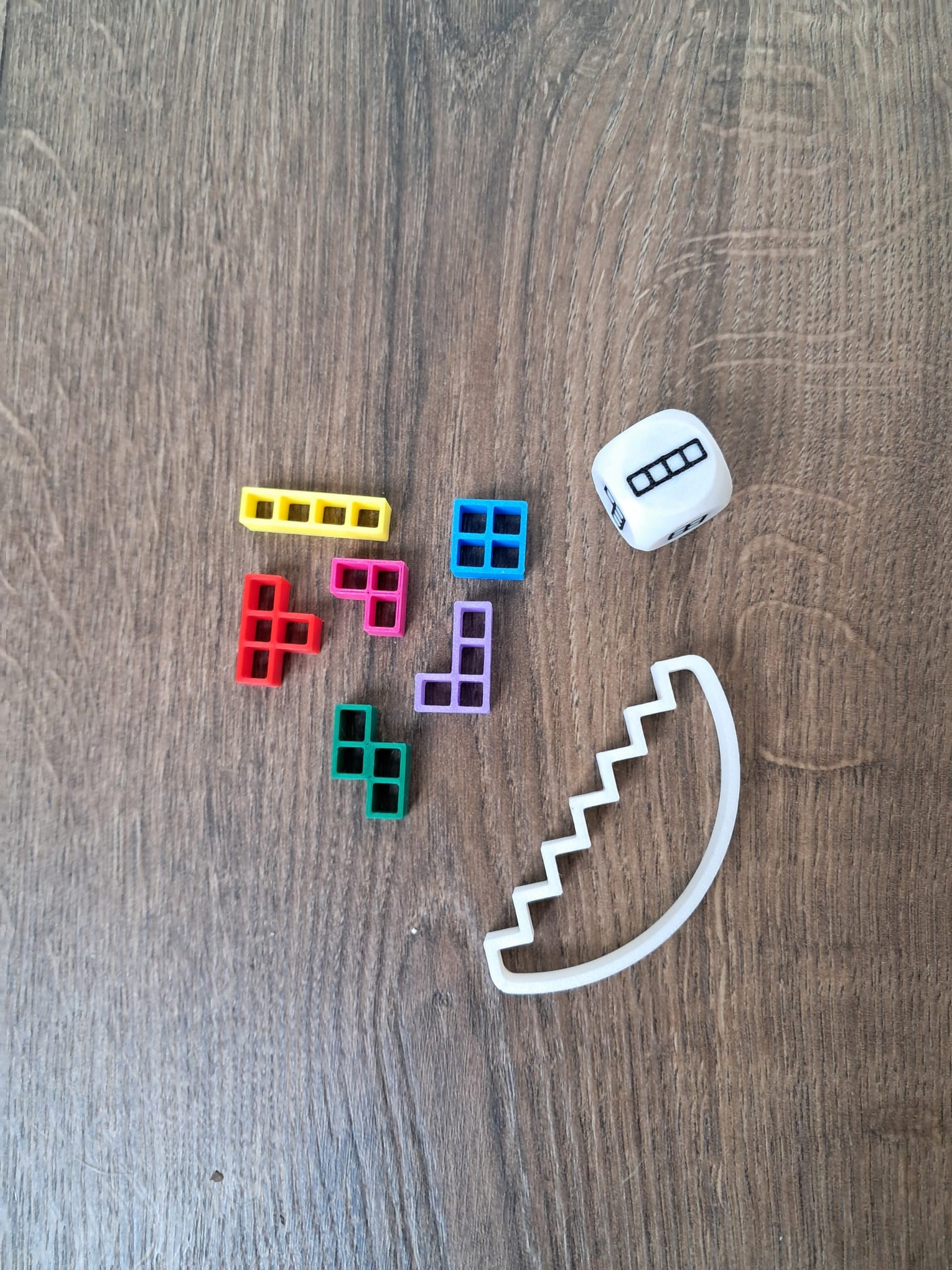 Mini puzzelspel Tetris