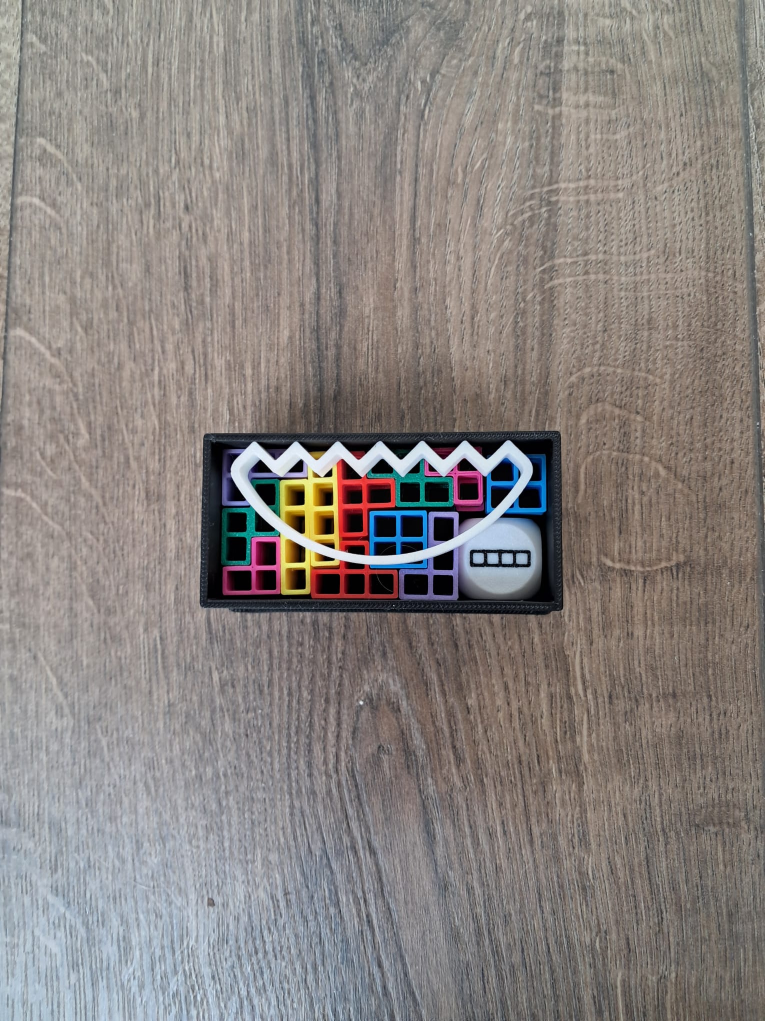 Mini puzzelspel Tetris