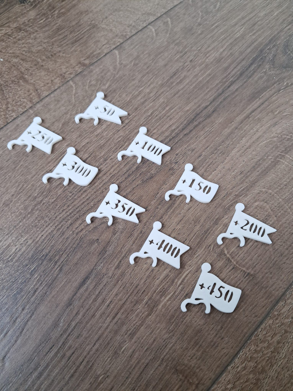 Scorevlaggetjes geschikt voor Carcassonne – Set van 42