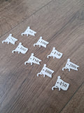 Scorevlaggetjes geschikt voor Carcassonne – Set van 42