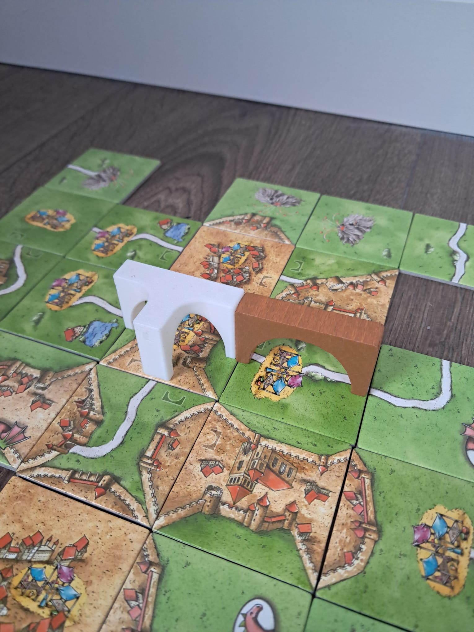 Carcassonne T-bruggen