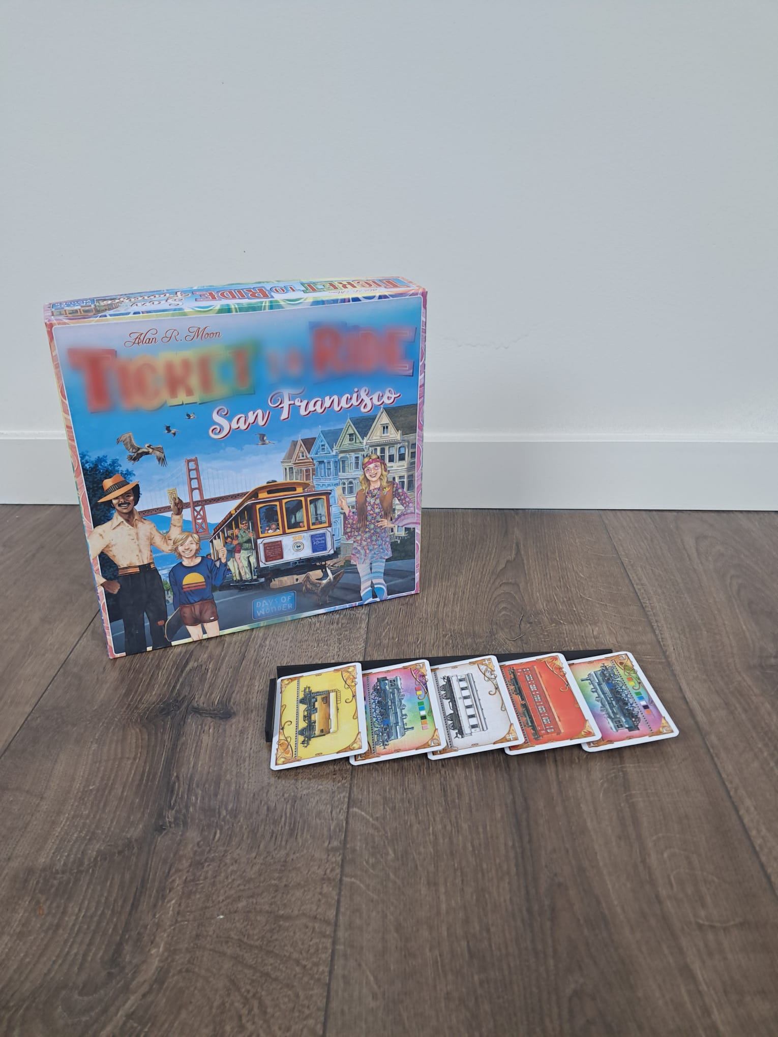 Kaartenhouder voor Ticket to Ride