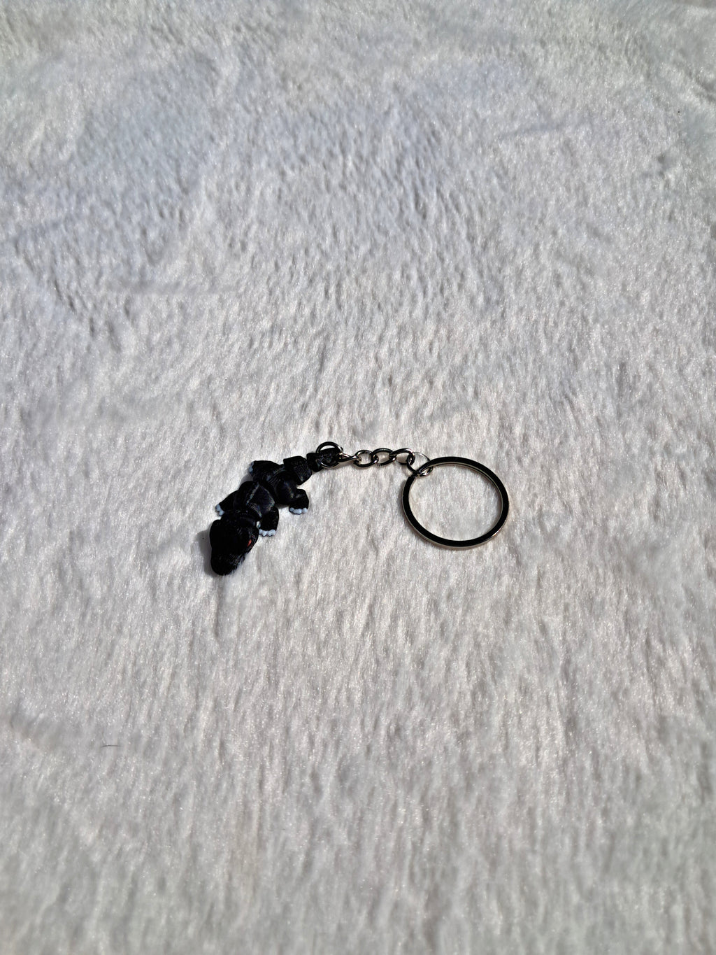 Draak Fidget Sleutelhanger – Zwart