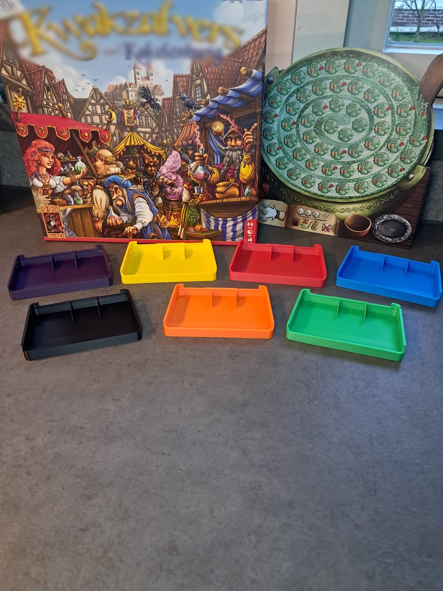 Bakjes set voor De Kwakzalvers van Kakelenburg