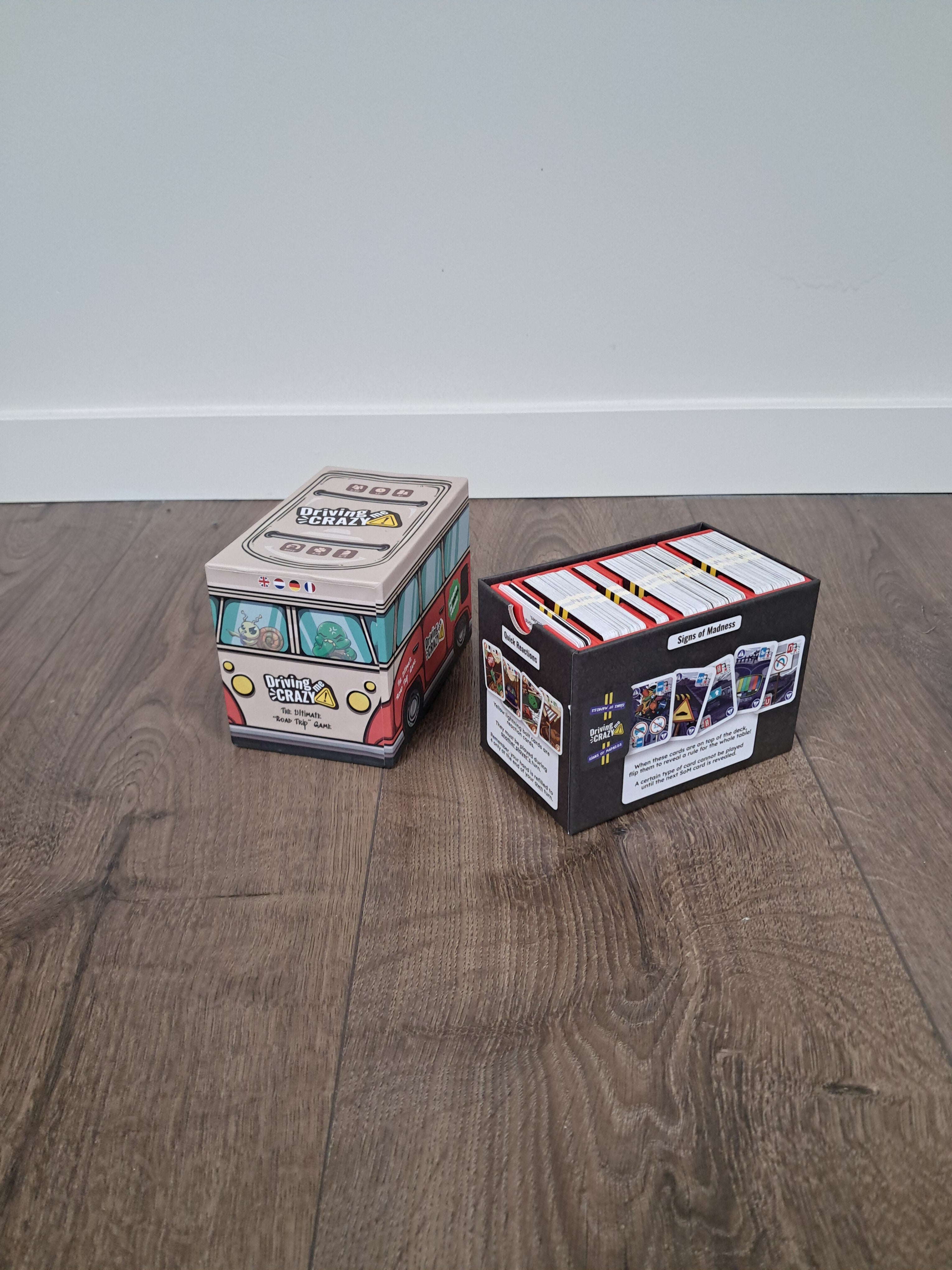 Kaarten Inlay voor Driving Me Crazy!