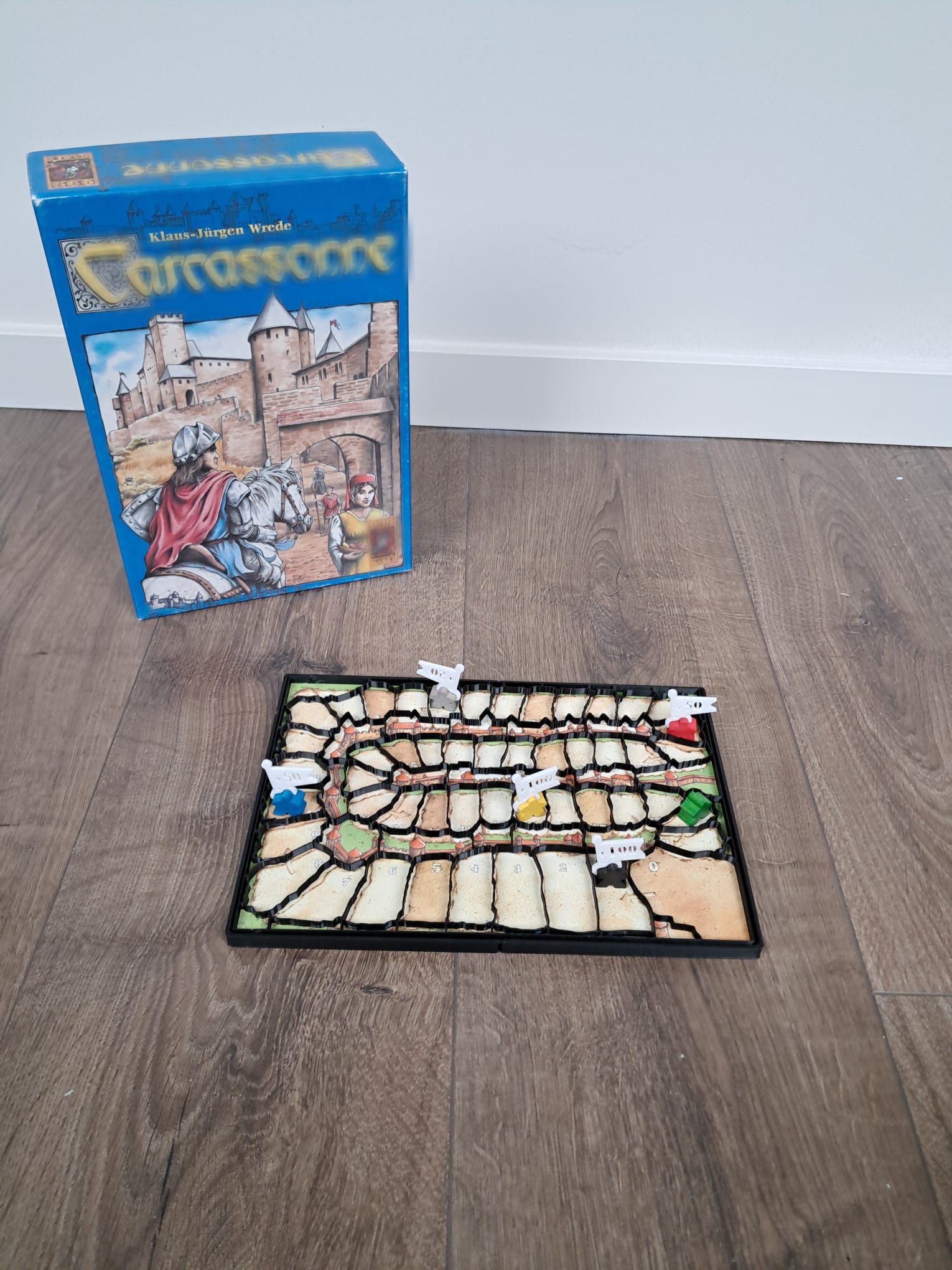 Scorebordhouder geschikt voor Carcassonne