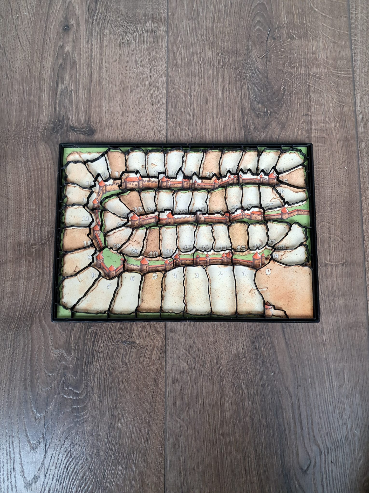 Scorebordhouder geschikt voor Carcassonne
